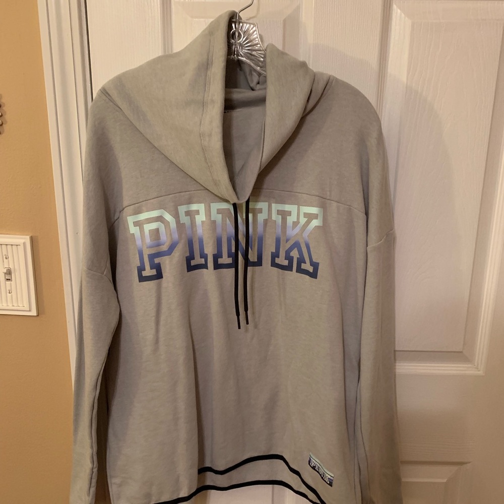 VS Pink Cowl Neck Sweater